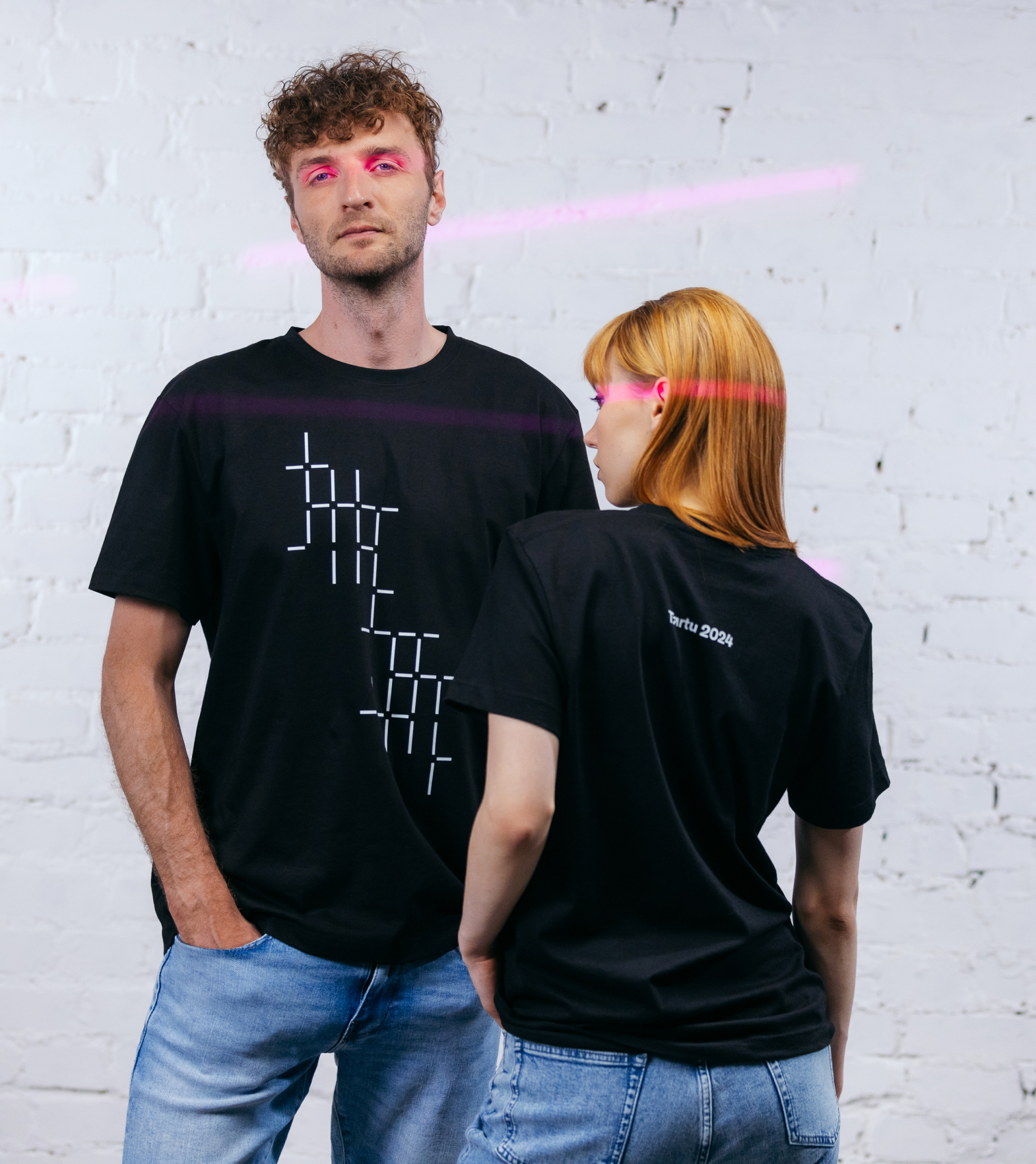 Tartu 2024 musta värvi t-särk