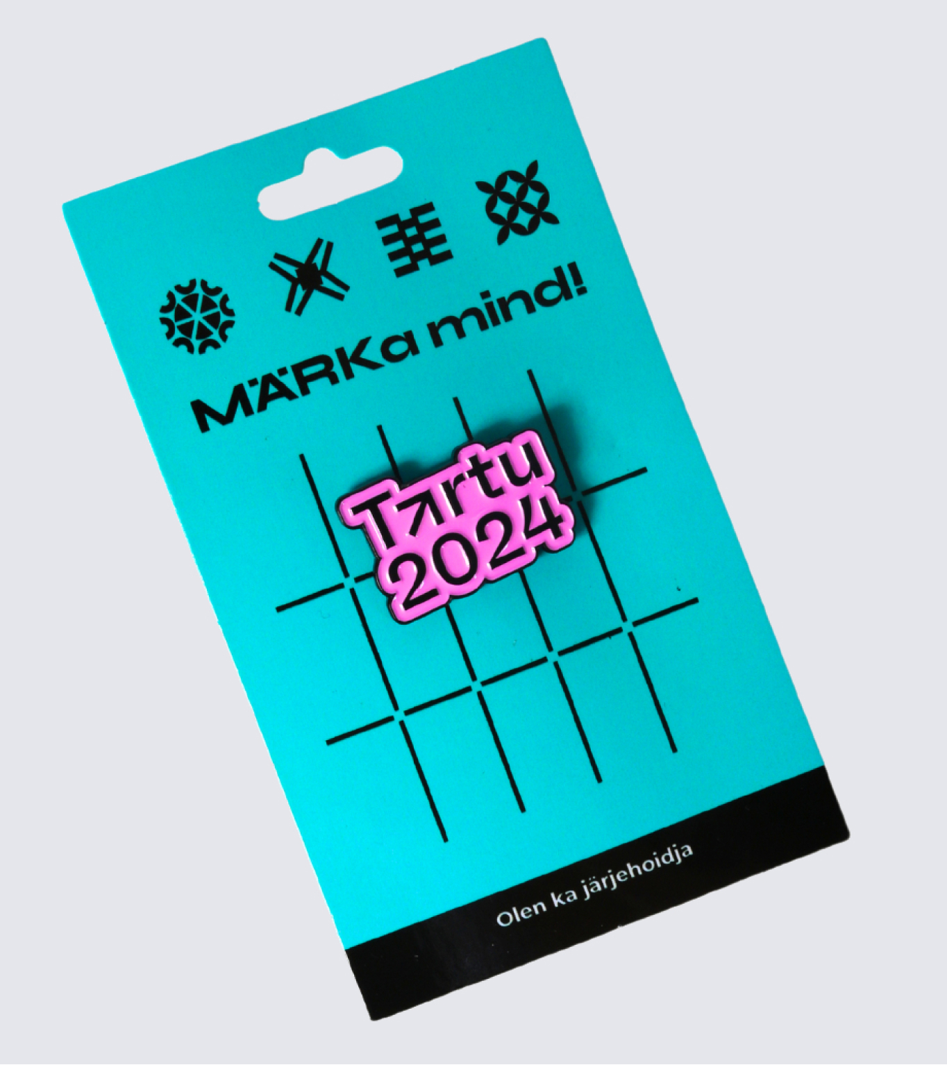 Tartu 2024 pink pin