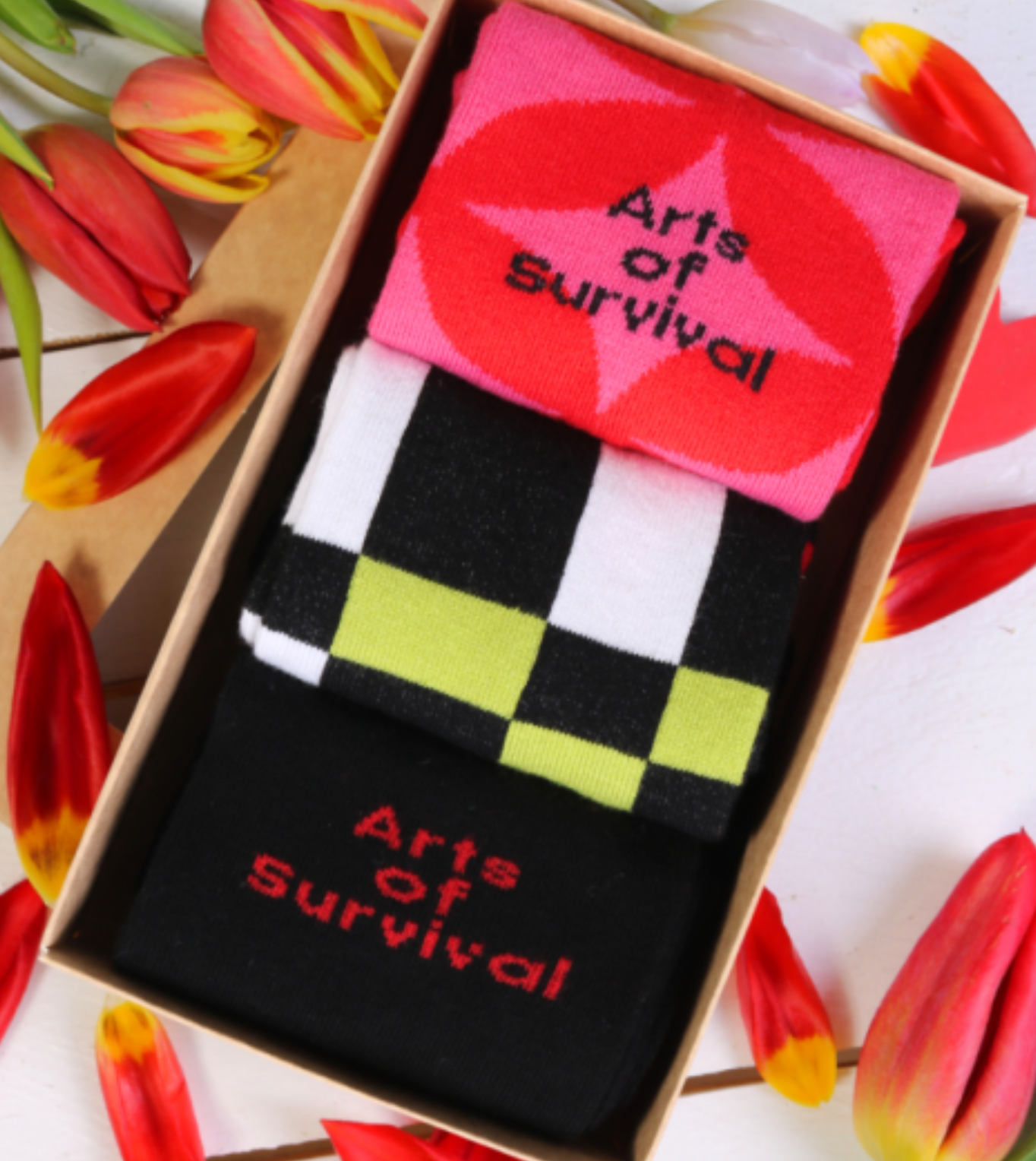 Tartu 2024 kinkekarp 3 sokipaariga