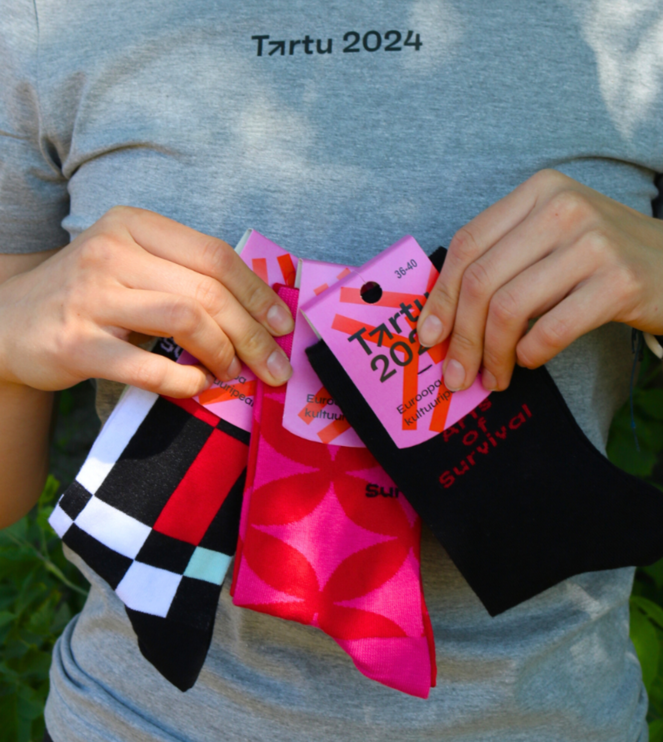 Tartu 2023 kolme sokipaariga kinkekarp